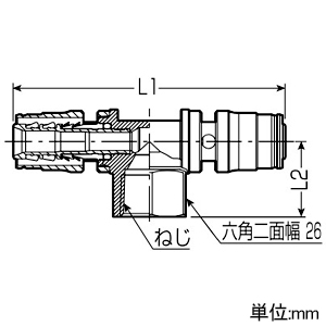 未来工業 チーズジョイント Sタイプ継手 RMモール用 架橋ポリエチレン管適合サイズ13・Rc1/2・13 チーズジョイント Sタイプ継手 RMモール用 架橋ポリエチレン管適合サイズ13・Rc1/2・13 ST-13A-15T 画像2