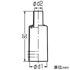 未来工業 シーリングキャップ サヤ管用 給水用 サヤ管22・樹脂管10 ブルー シーリングキャップ サヤ管用 給水用 サヤ管22・樹脂管10 ブルー ST-2210P-B-set 画像2