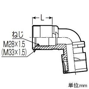 未来工業 水栓エルボ 水栓ジョイントボックスA-5用 Wタイプ WE5-15型 Rp1/2ねじ 架橋ポリエチレン管16 水栓エルボ 水栓ジョイントボックスA-5用 Wタイプ WE5-15型 Rp1/2ねじ 架橋ポリエチレン管16 WE5-16H-15 画像2