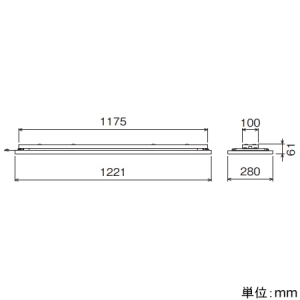 遠藤照明 Opti-Panelベースライト 単体・連結兼用 6000lmタイプ×2 上下配光 無線調光 12000〜1800K Opti-Panelベースライト 単体・連結兼用 6000lmタイプ×2 上下配光 無線調光 12000〜1800K SXP7001W 画像2