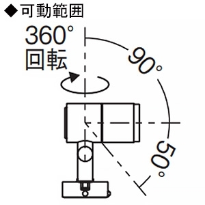 遠藤照明 LEDスポットライト 防湿・防雨形 D90 12V IRCミニハロゲン球50W器具相当 狭角配光 非調光 ナチュラルホワイト(4000K) ダークグレー LEDスポットライト 防湿・防雨形 D90 12V IRCミニハロゲン球50W器具相当 狭角配光 非調光 ナチュラルホワイト(4000K) ダークグレー ERS5262HB 画像2