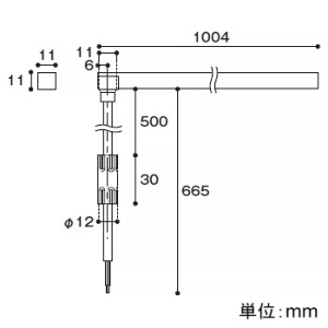 コイズミ照明 LEDテープライト 《フレックスドシームレス》 防雨型 屋内屋外兼用 Sideタイプ 調光 電球色(3000K) 長さ1000mm 電源別売 LEDテープライト 《フレックスドシームレス》 防雨型 屋内屋外兼用 Sideタイプ 調光 電球色(3000K) 長さ1000mm 電源別売 AL93016 画像3