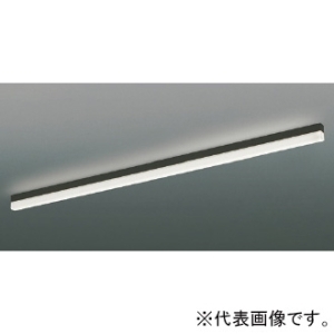 コイズミ照明 LEDベースライト 《ソリッドシームレススリム》 直付型 調光 昼白色 長さ1500mm 黒 LEDベースライト 《ソリッドシームレススリム》 直付型 調光 昼白色 長さ1500mm 黒 AH55145