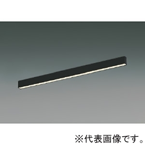 コイズミ照明 LEDベースライト 《フラットシームレススリム》 直付型 調光 温白色 長さ900mm 黒 LEDベースライト 《フラットシームレススリム》 直付型 調光 温白色 長さ900mm 黒 AH55193