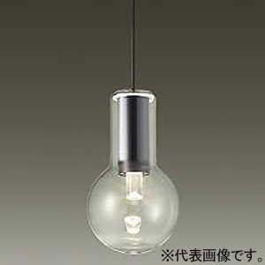 DAIKO LED小型ペンダントライト ≪kirameki≫ フランジタイプ 直付専用 白熱灯60W相当 非調光タイプ LED5.9W 電球色 黒 LED小型ペンダントライト ≪kirameki≫ フランジタイプ 直付専用 白熱灯60W相当 非調光タイプ LED5.9W 電球色 黒 DPN-40251Y