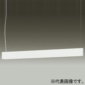 DAIKO LED吹き抜けペンダントライト 直付専用 明るさHf32W相当 非調光タイプ LED46W 電球色 プルレススイッチ付 白 LED吹き抜けペンダントライト 直付専用 明るさHf32W相当 非調光タイプ LED46W 電球色 プルレススイッチ付 白 DPN-40047Y