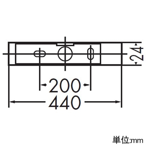 DAIKO LEDブラケットライト 上向付・下向付兼用 横長付専用 白熱灯60W相当 非調光タイプ LED6.5W 電球色 白サテン LEDブラケットライト 上向付・下向付兼用 横長付専用 白熱灯60W相当 非調光タイプ LED6.5W 電球色 白サテン DBK-40859Y 画像2