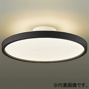 DAIKO LEDシーリングライト 間接配光切タイプ 10〜12畳用 調色・調光タイプ LED43.5W 昼光色〜電球色 リモコン付 黒 LEDシーリングライト 間接配光切タイプ 10〜12畳用 調色・調光タイプ LED43.5W 昼光色〜電球色 リモコン付 黒 DCL-40994