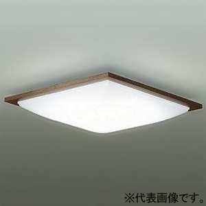 DAIKO LED角形シーリングライト 〜10畳用 調色・調光タイプ LED36.5W 昼光色〜電球色 リモコン付 ウォールナット LED角形シーリングライト 〜10畳用 調色・調光タイプ LED36.5W 昼光色〜電球色 リモコン付 ウォールナット DCL-41025