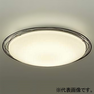 DAIKO LEDシーリングライト 〜10畳用 調色・調光タイプ LED36.5W 昼光色〜電球色 リモコン付 黒サテン DCL-40945