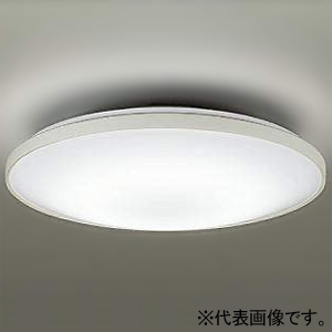 DAIKO LEDシーリングライト 〜10畳用 調色・調光タイプ LED36.5W 昼光色〜電球色 リモコン付 白(リブ入) DCL-40948