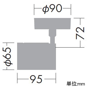 DAIKO LEDスポットライト≪ときめき≫ フランジタイプ 直付専用 天井付・壁付兼用 集光タイプ 非調光タイプ 12Vダイクロハロゲン50W相当 LED7.6W 温白色 白 LEDスポットライト≪ときめき≫ フランジタイプ 直付専用 天井付・壁付兼用 集光タイプ 非調光タイプ 12Vダイクロハロゲン50W相当 LED7.6W 温白色 白 DSL-5238AW 画像2