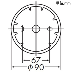 DAIKO LEDスポットライト フランジタイプ 直付専用 天井付・壁付兼用 調光タイプ 12Vダイクロハロゲン85W相当 LED14.5W 電球色 黒 LEDスポットライト フランジタイプ 直付専用 天井付・壁付兼用 調光タイプ 12Vダイクロハロゲン85W相当 LED14.5W 電球色 黒 DSL-4902YBG 画像3