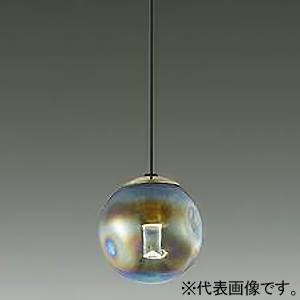 DAIKO LED小型ペンダントライト ≪kirameki≫ フランジタイプ 直付・埋込兼用 白熱灯60W相当 調光タイプ LED6.2W 電球色 透明ガラス・スモークラスター塗装 LED小型ペンダントライト ≪kirameki≫ フランジタイプ 直付・埋込兼用 白熱灯60W相当 調光タイプ LED6.2W 電球色 透明ガラス・スモークラスター塗装 DPN-41774YG