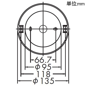 DAIKO LED小型ペンダントライト ≪kirameki≫ フランジタイプ 直付・埋込兼用 白熱灯60W相当 調光タイプ LED6.2W 電球色 LED小型ペンダントライト ≪kirameki≫ フランジタイプ 直付・埋込兼用 白熱灯60W相当 調光タイプ LED6.2W 電球色 DPN-41802YG 画像2