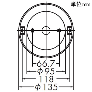 DAIKO LED小型ペンダントライト フランジタイプ 直付・埋込兼用 白熱灯60W相当 調光タイプ LED6.2W 電球色 木製 LED小型ペンダントライト フランジタイプ 直付・埋込兼用 白熱灯60W相当 調光タイプ LED6.2W 電球色 木製 DPN-41838YG 画像2