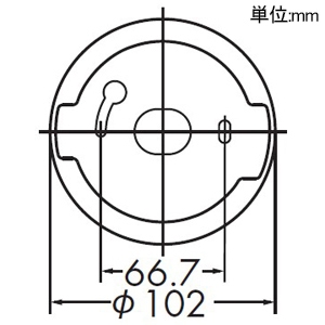 DAIKO LED小型ペンダントライト フランジタイプ 直付専用 ランプ付 白熱灯60W相当 非調光タイプ LEDユニットフラット形4.6W 口金GX53-1 広角形 電球色 ベージュ LED小型ペンダントライト フランジタイプ 直付専用 ランプ付 白熱灯60W相当 非調光タイプ LEDユニットフラット形4.6W 口金GX53-1 広角形 電球色 ベージュ DPN-41740Y 画像2