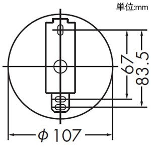 DAIKO LEDブラケットライト≪kirameki≫ 上向付・下向付兼用 密閉型 白熱灯60W相当 非調光タイプ LED5.9W 電球色 真鍮色メッキ LEDブラケットライト≪kirameki≫ 上向付・下向付兼用 密閉型 白熱灯60W相当 非調光タイプ LED5.9W 電球色 真鍮色メッキ DBK-41900Y 画像2