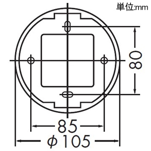 DAIKO LEDブラケットライト ≪LEVEL≫ 壁埋込専用 上向付・下向付兼用 白熱灯60W相当 調光タイプ LED5.8W 電球色 埋込穴65×60mm 黒サテン LEDブラケットライト ≪LEVEL≫ 壁埋込専用 上向付・下向付兼用 白熱灯60W相当 調光タイプ LED5.8W 電球色 埋込穴65×60mm 黒サテン LZK-91672YBG 画像2