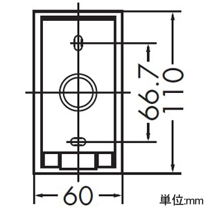 DAIKO LEDブラケットライト 縦長付専用 上下面開放タイプ 12Vダイクロハロゲン35W×2灯相当 調光タイプ LED電球4W・中角形×2灯 口金E11 電球色 LEDブラケットライト 縦長付専用 上下面開放タイプ 12Vダイクロハロゲン35W×2灯相当 調光タイプ LED電球4W・中角形×2灯 口金E11 電球色 DBK-41985YG 画像2