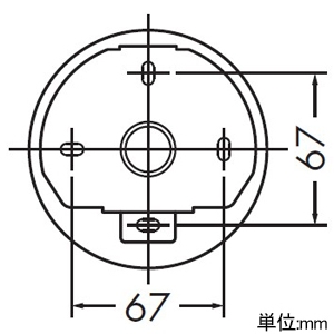 DAIKO LEDブラケットライト ランプ付 白熱灯60W相当 非調光タイプ LEDユニットフラット形4.6W 口金GX53-1 広角形 電球色 陶器・釉薬白 LEDブラケットライト ランプ付 白熱灯60W相当 非調光タイプ LEDユニットフラット形4.6W 口金GX53-1 広角形 電球色 陶器・釉薬白 DBK-41701Y 画像2