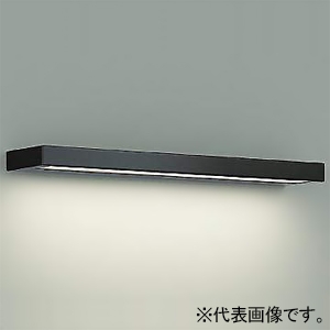 DAIKO LEDブラケットライト 明るさFL15W相当 非調光タイプ LED6W 電球色 スイッチ付 黒 DBK-41462Y