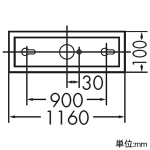 DAIKO LEDブラケットライト 上下面開放タイプ 明るさHf32W×4灯相当 調光タイプ LED85W 電球色 LEDブラケットライト 上下面開放タイプ 明るさHf32W×4灯相当 調光タイプ LED85W 電球色 DBK-41326YG 画像2