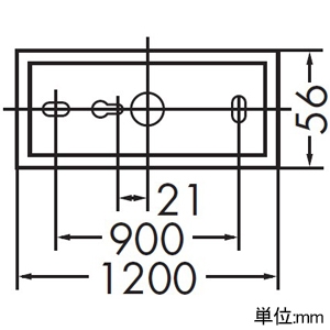 DAIKO LEDブラケットライト 密閉型 上下配光タイプ 明るさHf32W相当 非調光タイプ LED36W 電球色 白 LEDブラケットライト 密閉型 上下配光タイプ 明るさHf32W相当 非調光タイプ LED36W 電球色 白 DBK-39669A 画像2