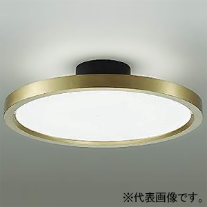 DAIKO LEDシーリングライト 間接配光切タイプ 10〜12畳用 調色・調光タイプ LED43.5W 昼光色〜電球色 リモコン付 真鍮色メッキ LEDシーリングライト 間接配光切タイプ 10〜12畳用 調色・調光タイプ LED43.5W 昼光色〜電球色 リモコン付 真鍮色メッキ DCL-41993