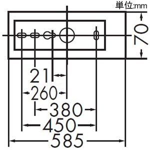 DAIKO LED小型シーリングライト 天井付・壁付兼用 縦長付・横長付兼用 明るさFL30W相当 非調光タイプ LED12W 温白色 LED小型シーリングライト 天井付・壁付兼用 縦長付・横長付兼用 明るさFL30W相当 非調光タイプ LED12W 温白色 DCL-38504A 画像2