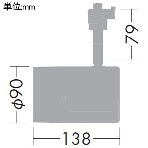 DAIKO LEDスポットライト ≪よくばり・ときめき≫ 3色温度切替調光タイプ プラグタイプ 配線ダクト取付用 天井付・壁付兼用 白熱灯100W相当 調光タイプ LED8.8W 電球色・温白色・昼白色 白 LEDスポットライト ≪よくばり・ときめき≫ 3色温度切替調光タイプ プラグタイプ 配線ダクト取付用 天井付・壁付兼用 白熱灯100W相当 調光タイプ LED8.8W 電球色・温白色・昼白色 白 DSL-5305FWG 画像2