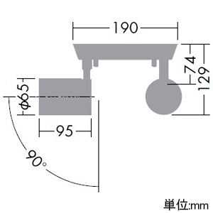 DAIKO LEDスポットライト フランジタイプ 直付専用 天井付・壁付兼用 集光タイプ 非調光タイプ 12Vダイクロハロゲン50W×2灯相当 LED8W×2灯 温白色 白 LEDスポットライト フランジタイプ 直付専用 天井付・壁付兼用 集光タイプ 非調光タイプ 12Vダイクロハロゲン50W×2灯相当 LED8W×2灯 温白色 白 DSL-4782AW 画像2