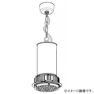 遠藤照明 LEDテクニカルペンダントライト 高天井用 6500TYPE メタルハライドランプ250W器具相当 超広角配光 非調光 昼白色 セード別売 LEDテクニカルペンダントライト 高天井用 6500TYPE メタルハライドランプ250W器具相当 超広角配光 非調光 昼白色 セード別売 ERP7468WA