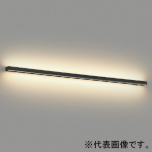 コイズミ照明 LEDスリム間接ブラケットライト FL20W相当 上下配光 調光 電球色 長さ1200mm マットブラック AB55057