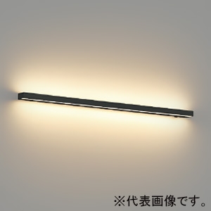 コイズミ照明 LEDスリム間接ブラケットライト FL15W相当 上下配光 調光 電球色 長さ900mm マットブラック LEDスリム間接ブラケットライト FL15W相当 上下配光 調光 電球色 長さ900mm マットブラック AB55060