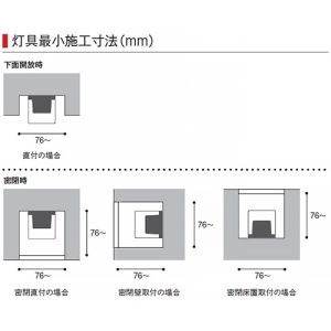 コイズミ照明 LEDエクステリア間接照明 防雨型 調光 電球色 長さ1500mm LEDエクステリア間接照明 防雨型 調光 電球色 長さ1500mm AU55054 画像2