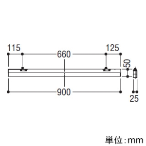 コイズミ照明 LEDベースライト 《ソリッドシームレススリム》 プラグタイプ 調光調色 電球色〜昼白色 長さ900mm 黒 LEDベースライト 《ソリッドシームレススリム》 プラグタイプ 調光調色 電球色〜昼白色 長さ900mm 黒 AH54684 画像2