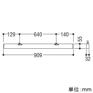 コイズミ照明 LEDベースライト 《フラットシームレススリム》 プラグタイプ 調光調色 電球色〜昼白色 長さ900mm 黒 LEDベースライト 《フラットシームレススリム》 プラグタイプ 調光調色 電球色〜昼白色 長さ900mm 黒 AH54696 画像2