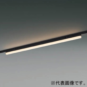 コイズミ照明 LEDベースライト 《ソリッドシームレススリム》 プラグタイプ 調光 電球色(2700K) 黒 LEDベースライト 《ソリッドシームレススリム》 プラグタイプ 調光 電球色(2700K) 黒 AH55166