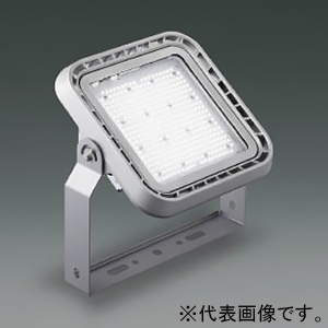 コイズミ照明 LEDハイパワー投光器 防雨型 直付タイプ 20000lmクラス HID400W相当 配光角65° 非調光 昼白色 サテンシルバー LEDハイパワー投光器 防雨型 直付タイプ 20000lmクラス HID400W相当 配光角65° 非調光 昼白色 サテンシルバー AU55232