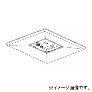 コイズミ照明 LEDベースライト 《AD Square Base Light》 器具本体のみ 直付・埋込両用型 Cチャンネル回避型 埋込穴□600mm LEDベースライト 《AD Square Base Light》 器具本体のみ 直付・埋込両用型 Cチャンネル回避型 埋込穴□600mm AD92227