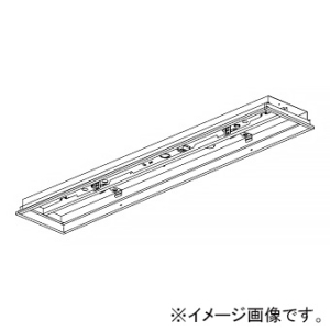 コイズミ照明 LEDベースライト 《Advanced Design Base Light》 器具本体のみ 40形 埋込型 下面開放・2灯用 W220 LEDベースライト 《Advanced Design Base Light》 器具本体のみ 40形 埋込型 下面開放・2灯用 W220 AD92031L