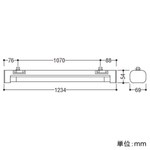 コイズミ照明 電源内蔵直管形LEDランプ搭載ベースライト プラグタイプ FLR40W×2灯相当 非調光 白色 ホワイト(N93) 電源内蔵直管形LEDランプ搭載ベースライト プラグタイプ FLR40W×2灯相当 非調光 白色 ホワイト(N93) AH55067 画像2