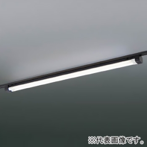 コイズミ照明 電源内蔵直管形LEDランプ搭載ベースライト プラグタイプ FLR40W×2灯相当 非調光 白色 ブラック 電源内蔵直管形LEDランプ搭載ベースライト プラグタイプ FLR40W×2灯相当 非調光 白色 ブラック AH55069