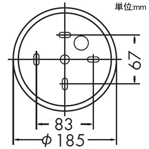 DAIKO LED吹き抜け灯 ランプ付 白熱灯60W×3灯相当 非調光タイプ LED電球4.3W×3灯 口金E26 電球色 LED吹き抜け灯 ランプ付 白熱灯60W×3灯相当 非調光タイプ LED電球4.3W×3灯 口金E26 電球色 DCH-40719Y 画像2