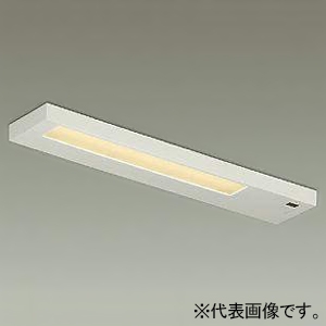 DAIKO LEDキッチンライト 棚下付専用 近接スイッチ付 明るさFL15W相当 非調光タイプ LED6W 電球色 動作切替スイッチ・感知距離切替スイッチ付 LEDキッチンライト 棚下付専用 近接スイッチ付 明るさFL15W相当 非調光タイプ LED6W 電球色 動作切替スイッチ・感知距離切替スイッチ付 DCL-40784Y