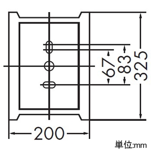 DAIKO LEDブラケットライト 防雨形 ランプ付 白熱灯60W相当 非調光タイプ LED電球4.3W 口金E26 電球色 LEDブラケットライト 防雨形 ランプ付 白熱灯60W相当 非調光タイプ LED電球4.3W 口金E26 電球色 DWP-38865Y 画像2