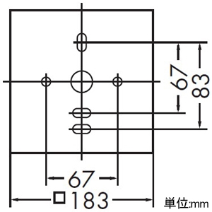 DAIKO LEDブラケットライト 防雨・防湿形 天井付・壁付兼用 白熱灯60W相当 調光タイプ LED6.1W 電球色 黒 LEDブラケットライト 防雨・防湿形 天井付・壁付兼用 白熱灯60W相当 調光タイプ LED6.1W 電球色 黒 DWP-38346YG 画像2