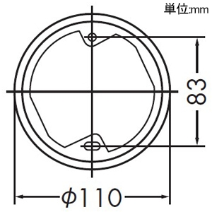 DAIKO LED軒下シーリングライト 防雨形 白熱灯60W相当 非調光タイプ LED6.5W 電球色 拡散パネル付 シルバー LED軒下シーリングライト 防雨形 白熱灯60W相当 非調光タイプ LED6.5W 電球色 拡散パネル付 シルバー DOL-4070YS 画像2