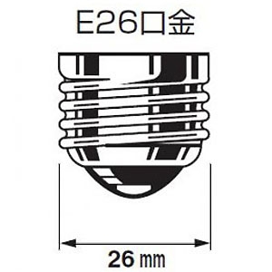 DAIKO LEDビームランプ 防雨形 ビーム球100W相当 広角形 7.1W 電球色 E26口金 LEDビームランプ 防雨形 ビーム球100W相当 広角形 7.1W 電球色 E26口金 DP-38668YE 画像2